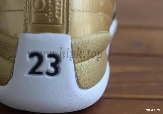Authentic Air Gold 12 Jordan Pinnacle 0513